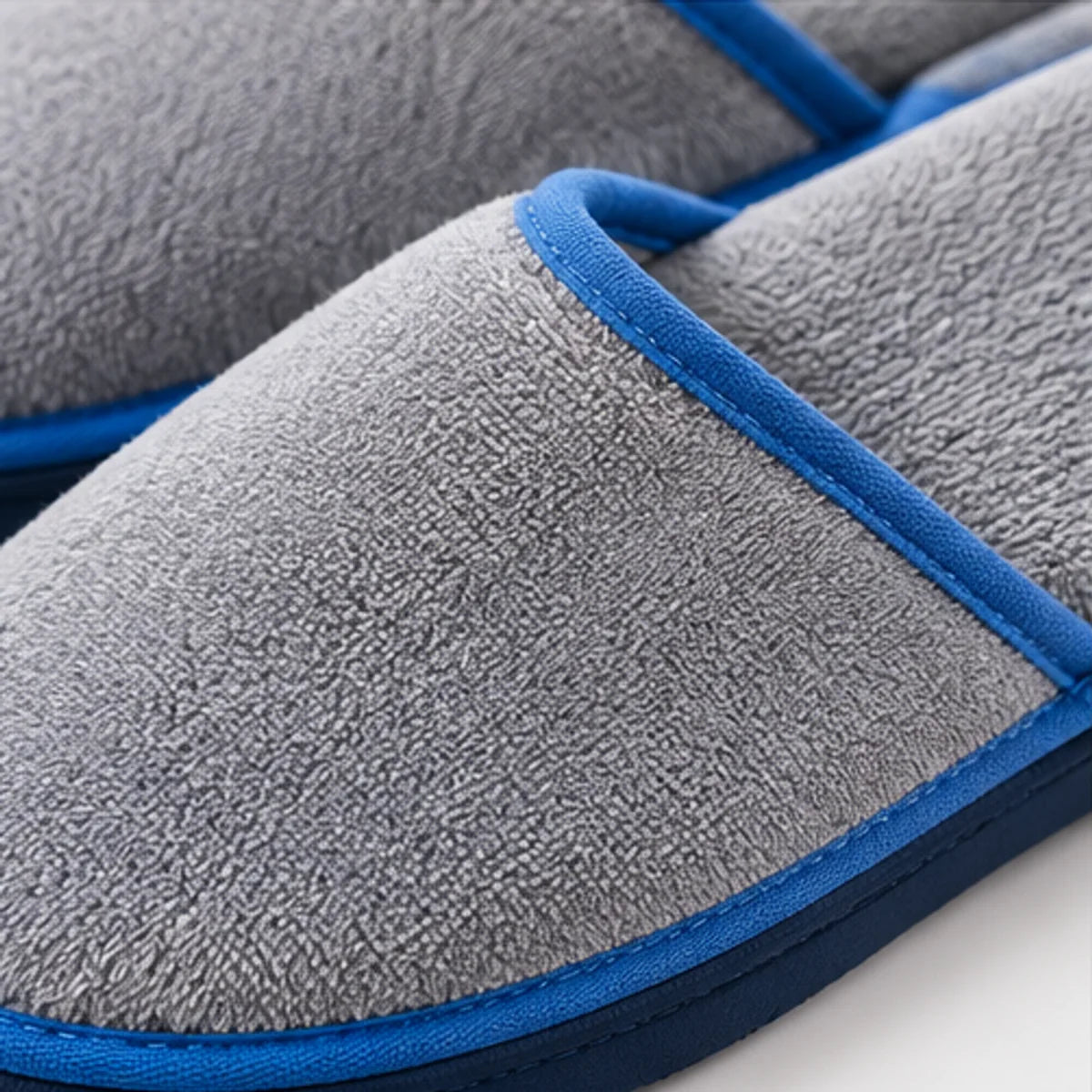Fold-Flat Travel Slipper Pair — detail