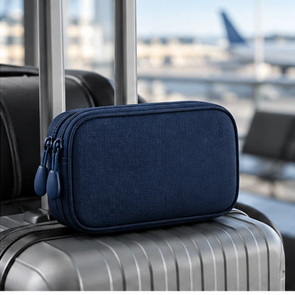 Carry-On Cable Pouch — in use