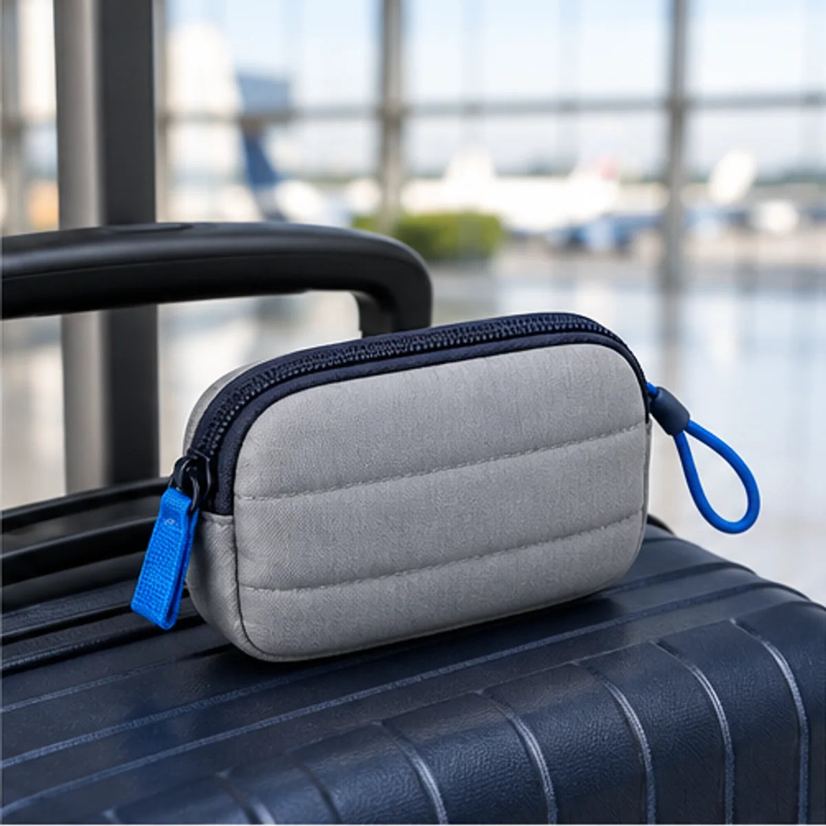 Carry-On Pocket Scale Pouch — in use